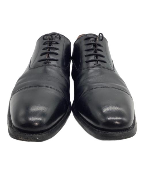 SCOTCH GRAIN（スコッチグレイン）SCOTCH GRAIN (スコッチグレイン) ストレートチップシューズ ブラック サイズ:25 1/2の古着・服飾アイテム