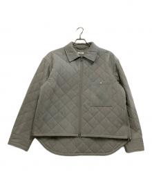 PaDD（パッド）の古着「キルティングジャケット」｜グレー