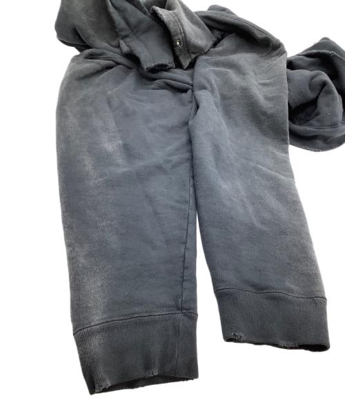 KAMIYA（カミヤ）KAMIYA (カミヤ) プルオーバーパーカー　24SS CROSS PRINTED HOODIE グレー サイズ:Mの古着・服飾アイテム