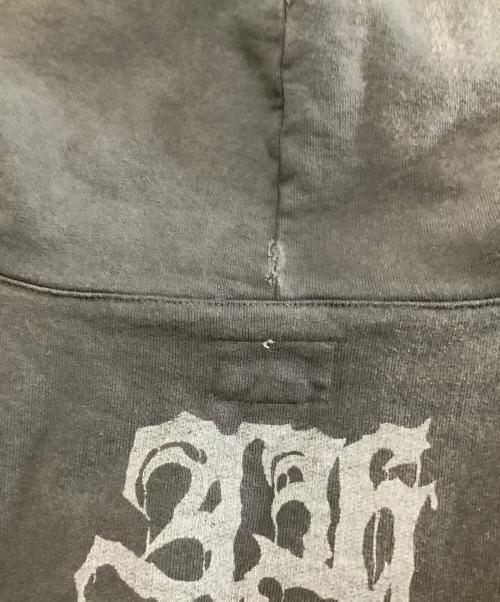 KAMIYA（カミヤ）KAMIYA (カミヤ) プルオーバーパーカー　24SS CROSS PRINTED HOODIE グレー サイズ:Mの古着・服飾アイテム
