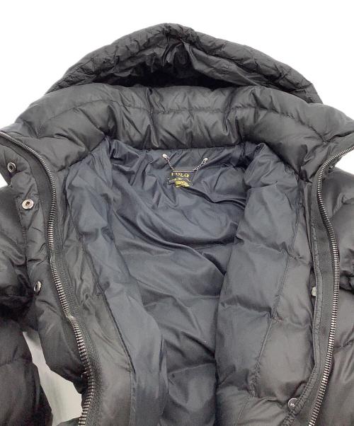 POLO RALPH LAUREN（ポロ・ラルフローレン）POLO RALPH LAUREN (ポロ・ラルフローレン) ダウンコート ブラック サイズ:XSの古着・服飾アイテム