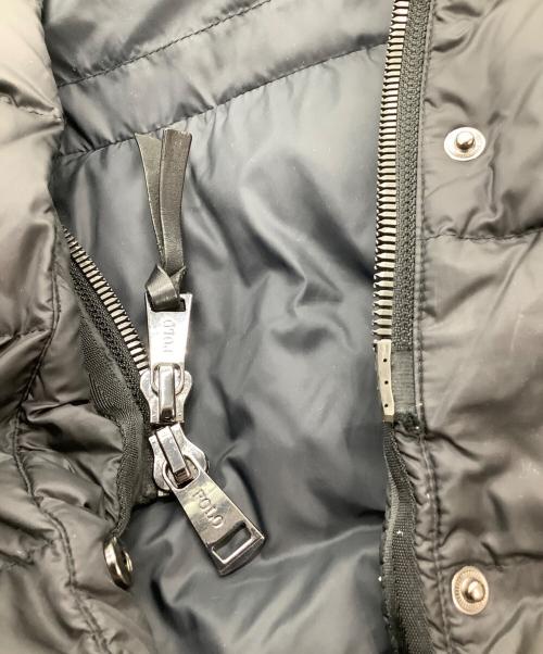 POLO RALPH LAUREN（ポロ・ラルフローレン）POLO RALPH LAUREN (ポロ・ラルフローレン) ダウンコート ブラック サイズ:XSの古着・服飾アイテム