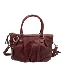 GUCCI（グッチ）の古着「2WAYバッグ グッチシマ」｜レッド