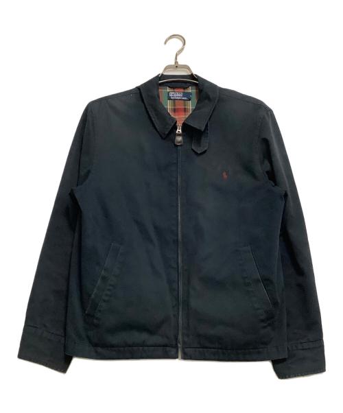 POLO RALPH LAUREN（ポロ・ラルフローレン）POLO RALPH LAUREN (ポロ・ラルフローレン) ブルゾン ブラック サイズ:Lの古着・服飾アイテム
