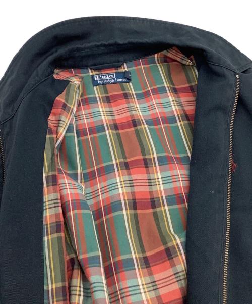 POLO RALPH LAUREN（ポロ・ラルフローレン）POLO RALPH LAUREN (ポロ・ラルフローレン) ブルゾン ブラック サイズ:Lの古着・服飾アイテム