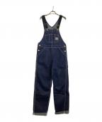 CarHarttカーハート）の古着「デニムサロペット　BIB OVERALL」｜インディゴ