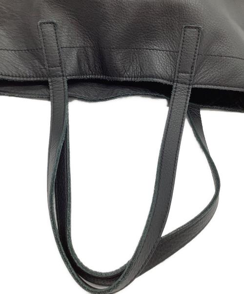 CLASKA（クラスカ）CLASKA (クラスカ) レザートートバッグ ブラックの古着・服飾アイテム