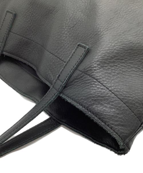 CLASKA（クラスカ）CLASKA (クラスカ) レザートートバッグ ブラックの古着・服飾アイテム
