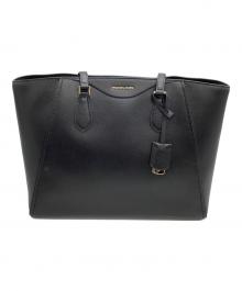 MICHAEL KORS（マイケル・コース）の古着「レザートートバッグ TARYN」｜ブラック