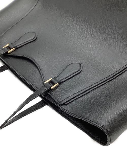 MICHAEL KORS（マイケル・コース）MICHAEL KORS (マイケル・コース) レザートートバッグ TARYN ブラックの古着・服飾アイテム
