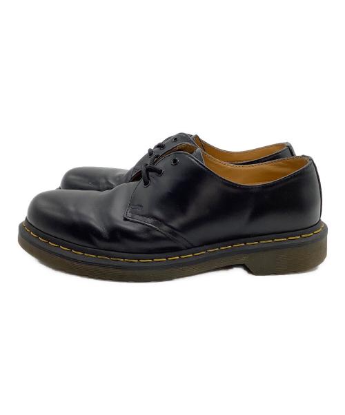 Dr.Martens（ドクターマーチン）Dr.Martens (ドクターマーチン) 3ホールシューズ ブラック サイズ:UK 7の古着・服飾アイテム
