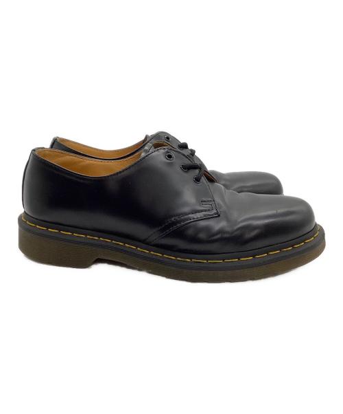 Dr.Martens（ドクターマーチン）Dr.Martens (ドクターマーチン) 3ホールシューズ ブラック サイズ:UK 7の古着・服飾アイテム