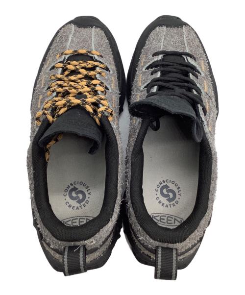 KEEN（キーン）KEEN (キーン) ローカットスニーカー JASPER ZIONIC ブラック×グレー サイズ:26の古着・服飾アイテム