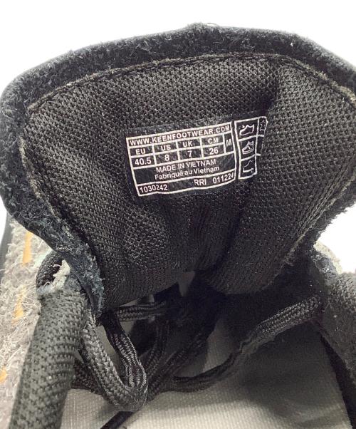 KEEN（キーン）KEEN (キーン) ローカットスニーカー JASPER ZIONIC ブラック×グレー サイズ:26の古着・服飾アイテム