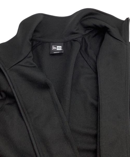 New Era（ニューエラ）New Era (ニューエラ) セットアップジャージ　スムース ジャージー トラックジャケット(トップス) ブラック×ホワイト サイズ:Mの古着・服飾アイテム