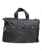 LeSportsacレスポートサック）の古着「ボストンバッグ」｜ブラック