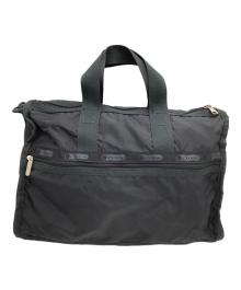 LeSportsac（レスポートサック）の古着「ボストンバッグ」｜ブラック