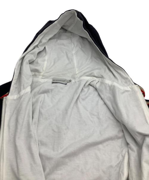 MONCLER（モンクレール）MONCLER (モンクレール) ジップパーカー ネイビー サイズ:Mの古着・服飾アイテム