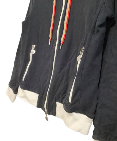MONCLER（モンクレール）MONCLER (モンクレール) ジップパーカー ネイビー サイズ:Mの古着・服飾アイテム