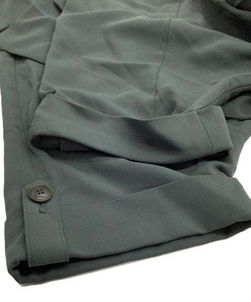 RIM.ARK（リムアーク）RIM.ARK (リムアーク) 半袖ワンピース　Double breasted OP　25SS グリーン サイズ:36の古着・服飾アイテム