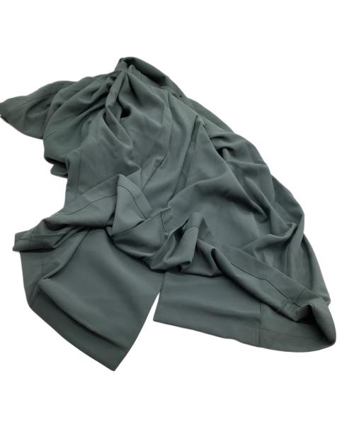 RIM.ARK（リムアーク）RIM.ARK (リムアーク) 半袖ワンピース　Double breasted OP　25SS グリーン サイズ:36の古着・服飾アイテム