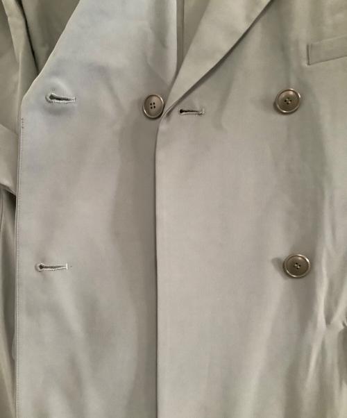 RIM.ARK（リムアーク）RIM.ARK (リムアーク) 半袖ワンピース　Double breasted OP　25SS グリーン サイズ:36の古着・服飾アイテム
