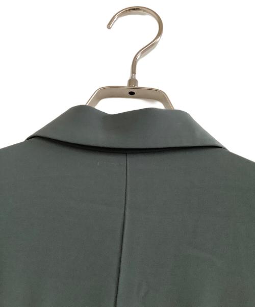 RIM.ARK（リムアーク）RIM.ARK (リムアーク) 半袖ワンピース　Double breasted OP　25SS グリーン サイズ:36の古着・服飾アイテム