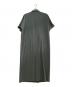 RIM.ARK (リムアーク) 半袖ワンピース　Double breasted OP　25SS グリーン サイズ:36：10000円