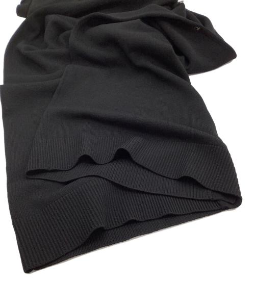 RIM.ARK（リムアーク）RIM.ARK (リムアーク) 半袖ワンピース　Chiffon Docking CD/OP　25SS ブラック サイズ:38の古着・服飾アイテム