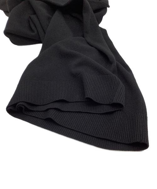 RIM.ARK（リムアーク）RIM.ARK (リムアーク) 半袖ワンピース　Chiffon Docking CD/OP　25SS ブラック サイズ:38の古着・服飾アイテム