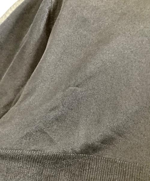 RIM.ARK（リムアーク）RIM.ARK (リムアーク) 半袖ワンピース　Chiffon Docking CD/OP　25SS ブラック サイズ:38の古着・服飾アイテム