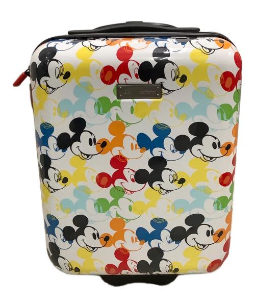 AMERICAN TOURISTER（アメリカンツーリスター）AMERICAN TOURISTER (アメリカンツーリスター) キャリーバッグ MICKEY MOUSE 2Pセット ホワイトの古着・服飾アイテム