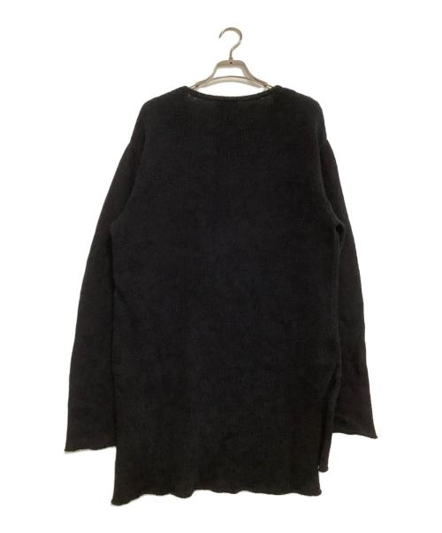 BLACK Scandal Yohji Yamamoto（ブラックスキャンダルヨウジヤマモト）BLACK Scandal Yohji Yamamoto (ブラックスキャンダルヨウジヤマモト) 厚手ニット　蜘蛛の巣　18AW ブラック サイズ:Lの古着・服飾アイテム