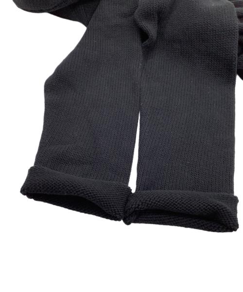 BLACK Scandal Yohji Yamamoto（ブラックスキャンダルヨウジヤマモト）BLACK Scandal Yohji Yamamoto (ブラックスキャンダルヨウジヤマモト) 厚手ニット　蜘蛛の巣　18AW ブラック サイズ:Lの古着・服飾アイテム