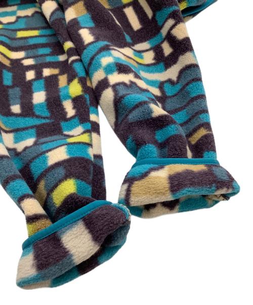 Patagonia（パタゴニア）Patagonia (パタゴニア) フリースジャケット　ライトウェイト・シンチラ・スナップT・プルオーバー パープル×ブルー サイズ:Mの古着・服飾アイテム