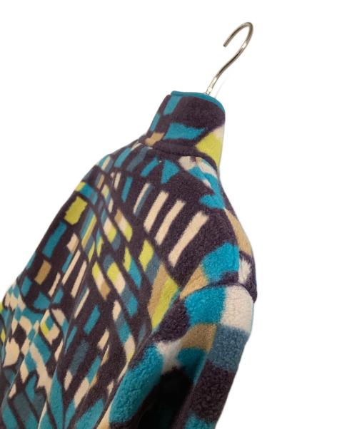 Patagonia（パタゴニア）Patagonia (パタゴニア) フリースジャケット　ライトウェイト・シンチラ・スナップT・プルオーバー パープル×ブルー サイズ:Mの古着・服飾アイテム