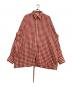 ami（アミ）の古着「長袖シャツ　チェック」｜レッド×ホワイト
