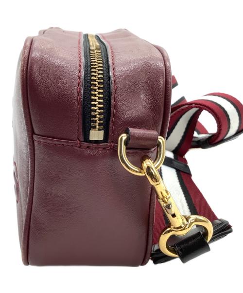 MARC JACOBS（マークジェイコブス）MARC JACOBS (マークジェイコブス) ショルダーバッグ FLASH LEATHER CROSS BODY レッドの古着・服飾アイテム