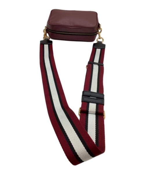 MARC JACOBS（マークジェイコブス）MARC JACOBS (マークジェイコブス) ショルダーバッグ FLASH LEATHER CROSS BODY レッドの古着・服飾アイテム