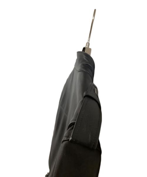 Liugoo Leathers（リューグーレザーズ）LIUGOO LEATHERS (リューグーレザーズ) レザージャケット ブラック サイズ: 3Lの古着・服飾アイテム