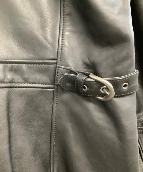 Liugoo Leathers（リューグーレザーズ）LIUGOO LEATHERS (リューグーレザーズ) レザージャケット ブラック サイズ: 3Lの古着・服飾アイテム