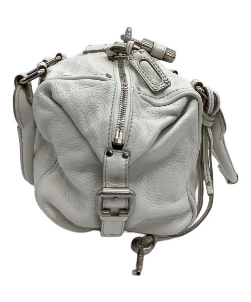 Chloe（クロエ）Chloe (クロエ) ハンドバッグ パディントン ホワイトの古着・服飾アイテム