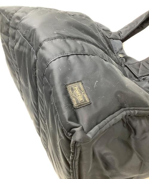 HEAD PORTER（ヘッドポーター）HEAD PORTER (ヘッドポーター) タンカートートバッグ 幅48cm ネイビーの古着・服飾アイテム