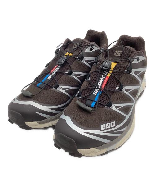 SALOMON（サロモン）SALOMON (サロモン) ローカットスニーカー XT-6 ブラウン サイズ:27.5の古着・服飾アイテム