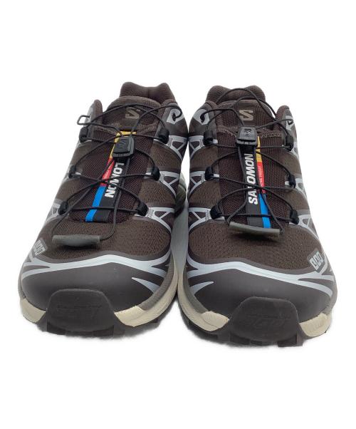SALOMON（サロモン）SALOMON (サロモン) ローカットスニーカー XT-6 ブラウン サイズ:27.5の古着・服飾アイテム