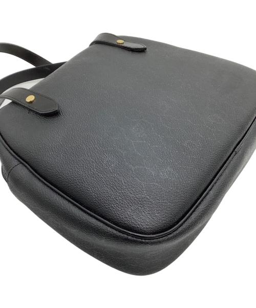 Christian Dior（クリスチャン ディオール）Christian Dior (クリスチャン ディオール) ハンドバッグ ハニカム柄 オールド  ブラックの古着・服飾アイテム