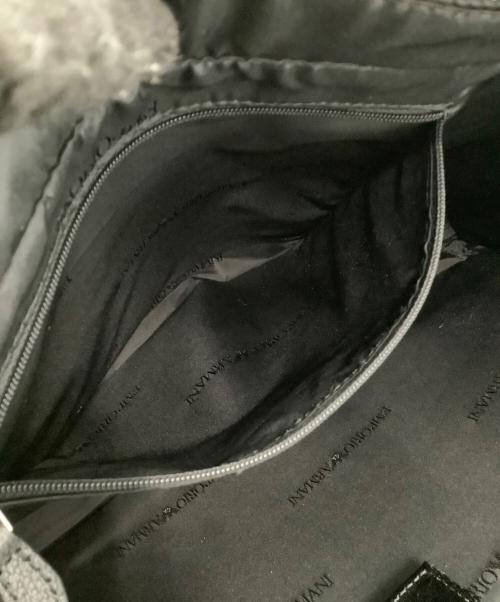 EMPORIO ARMANI（エンポリオ アルマーニ）EMPORIO ARMANI (エンポリオ アルマーニ) 2WAYブリーフケース ブラックの古着・服飾アイテム