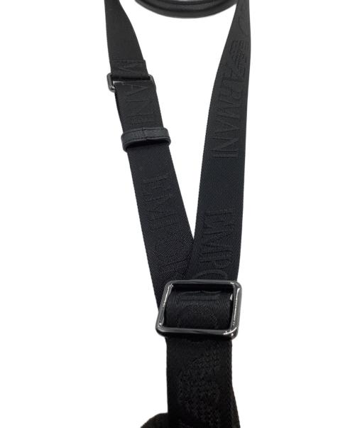 EMPORIO ARMANI（エンポリオ アルマーニ）EMPORIO ARMANI (エンポリオ アルマーニ) 2WAYブリーフケース ブラックの古着・服飾アイテム