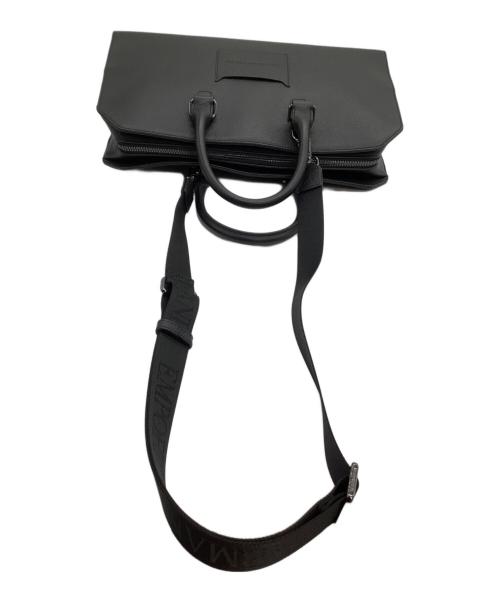 EMPORIO ARMANI（エンポリオ アルマーニ）EMPORIO ARMANI (エンポリオ アルマーニ) 2WAYブリーフケース ブラックの古着・服飾アイテム