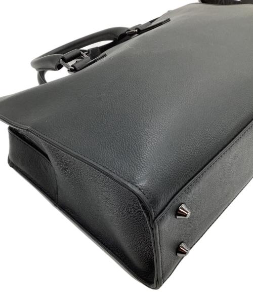 EMPORIO ARMANI（エンポリオ アルマーニ）EMPORIO ARMANI (エンポリオ アルマーニ) 2WAYブリーフケース ブラックの古着・服飾アイテム